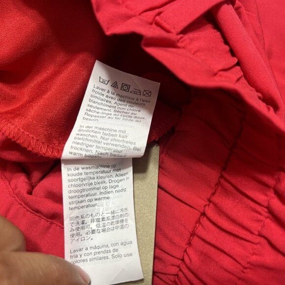 J Crew Womens Pull On Red Shorts Size S NWT - Picture 9 of 9